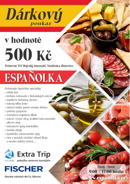 Espanolka_Darkovy__ poukaz_500 Kč